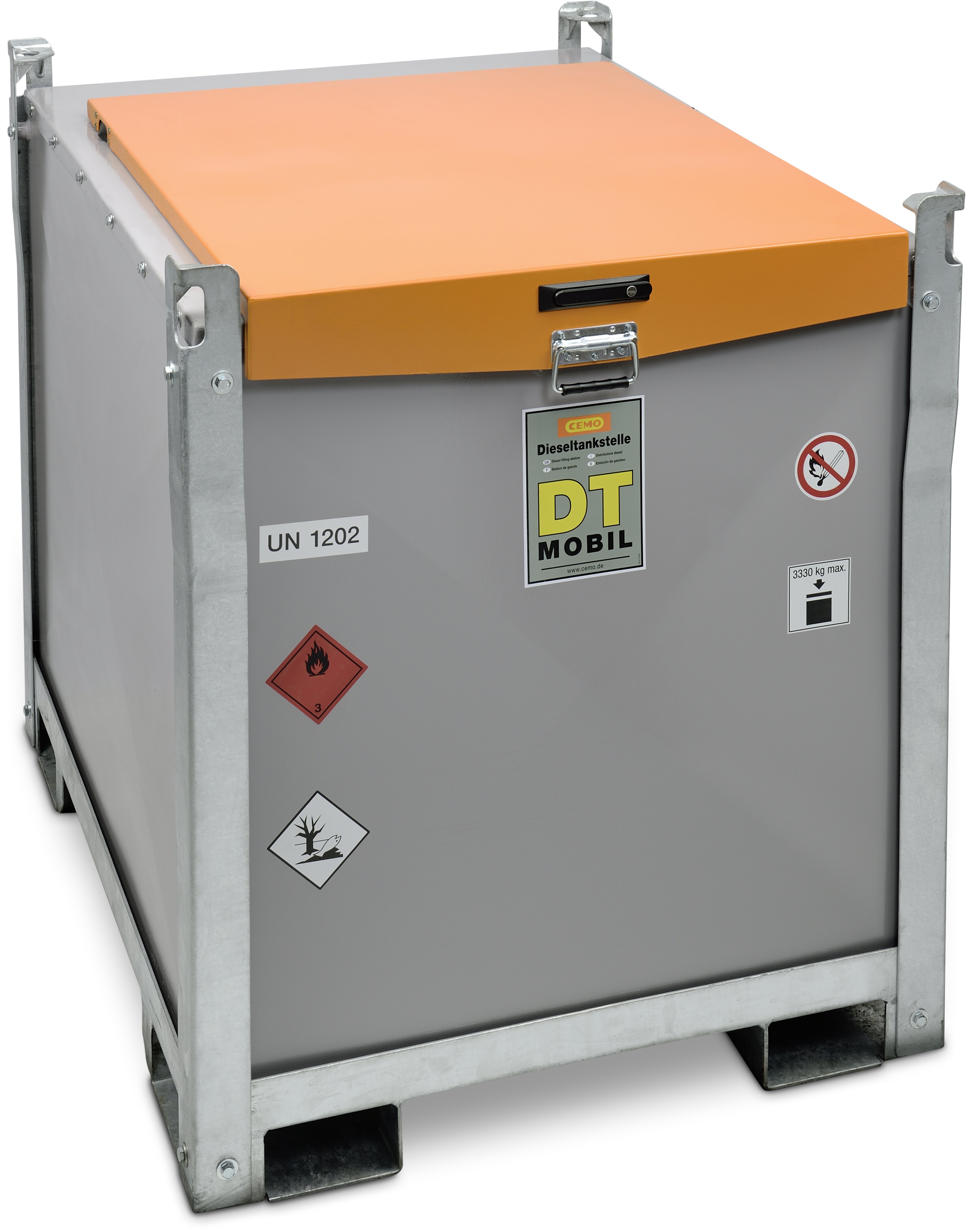 Dieseltank DT mobile PRO hybrid PE 980 L premium