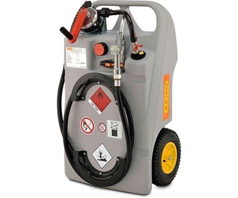 Dieseltank tralle 12V 60 L