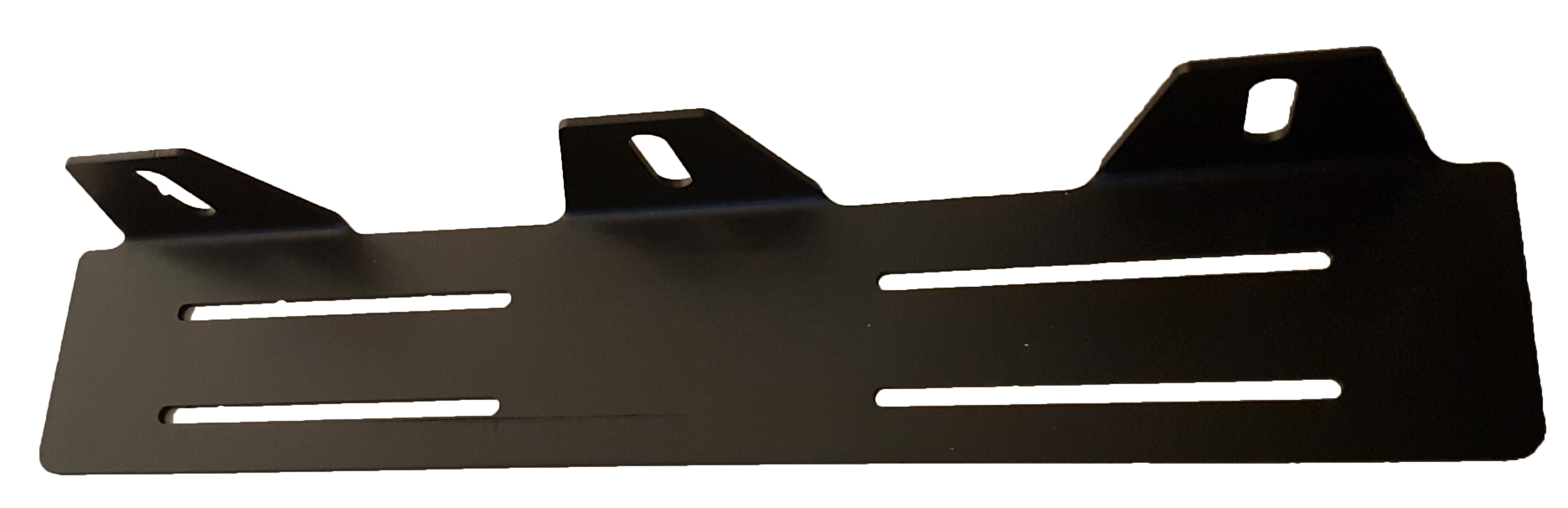 Skiltplate med brakett for 3 stk 7" ekstralys