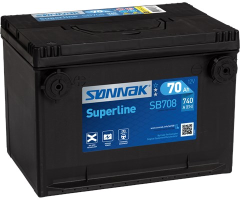 Bilbatteri superline SB708