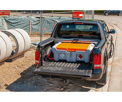 Transportank Mobile Easy pick-up 210 L med lokk