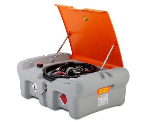 Transportank Mobile Easy pick-up 210 L med lokk