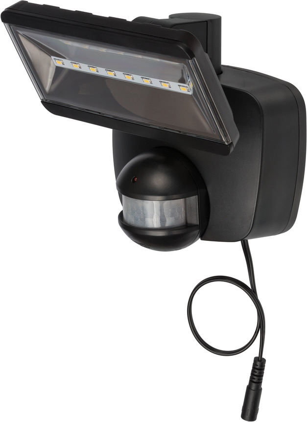 LED lampe med bevegelsesensor og solcelle
