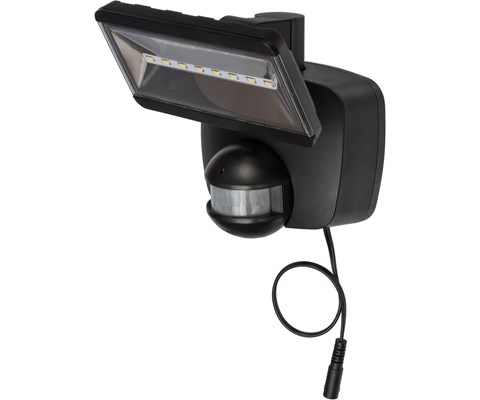 LED lampe med bevegelsesensor og solcelle