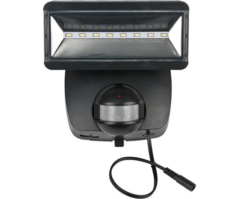 LED lampe med bevegelsesensor og solcelle