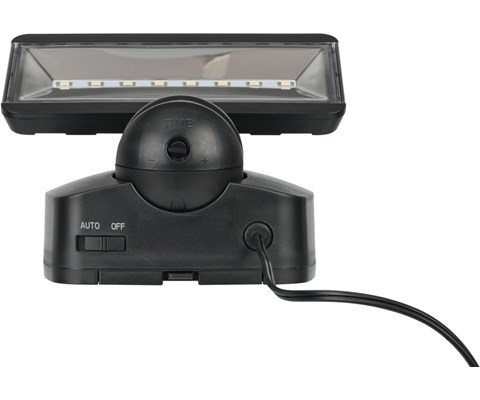 LED lampe med bevegelsesensor og solcelle