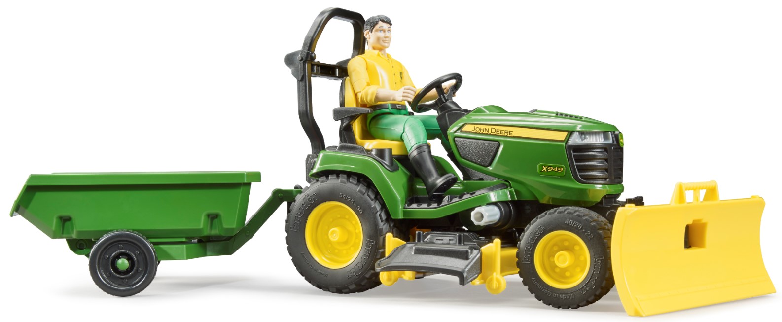 Leketraktor X949 med gartner