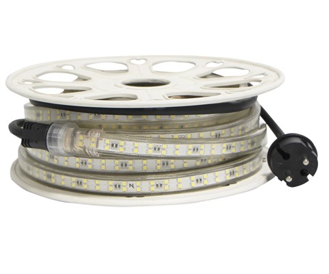 Lyslenke rull med støpsel 10 m