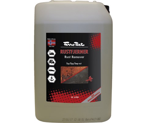 Rustfjerner 25 L
