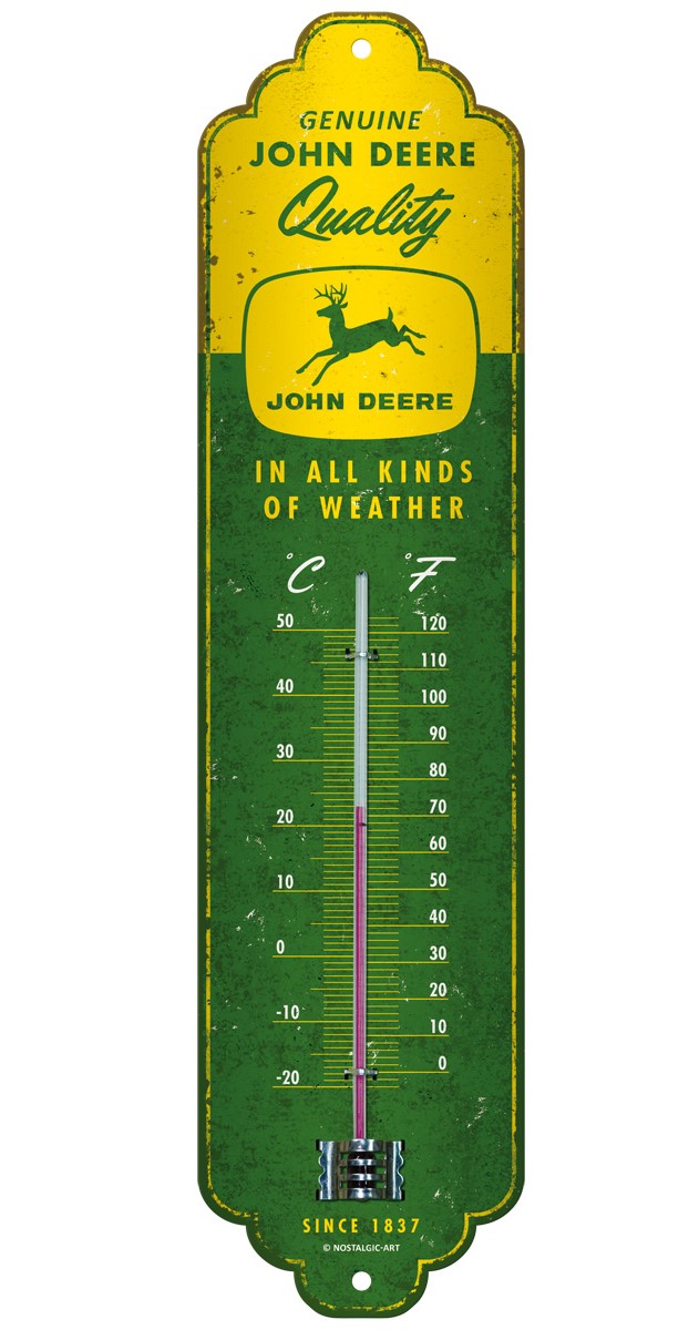 Termometer gul/grønt