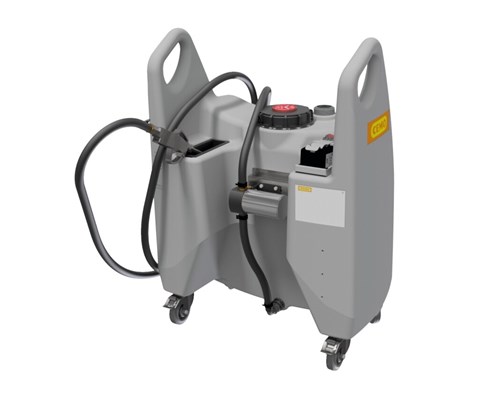 Transporttralle for olje 130 L