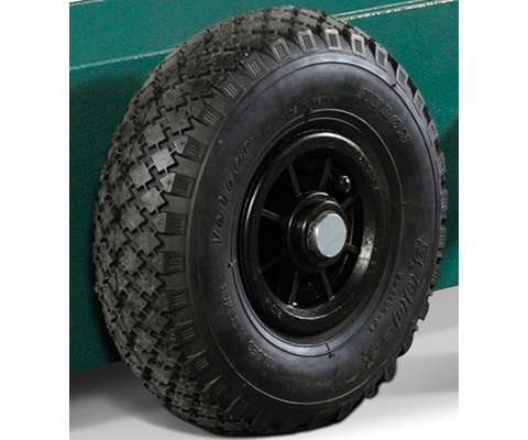 Gummihjul sett til Compac garasjejekk