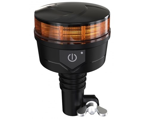 Roterende varsellampe med piggfeste