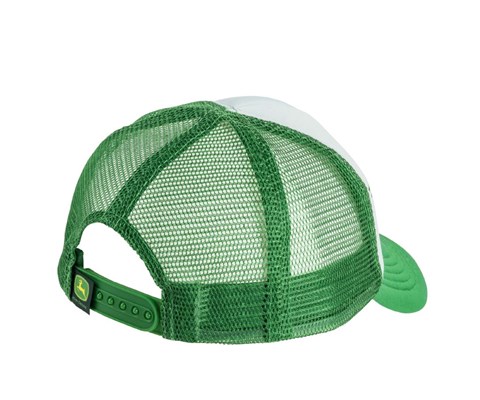 Caps barn grønn med traktor