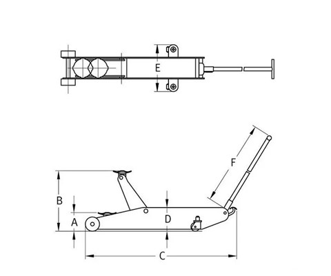 Jekk høytløftende 3 tonn