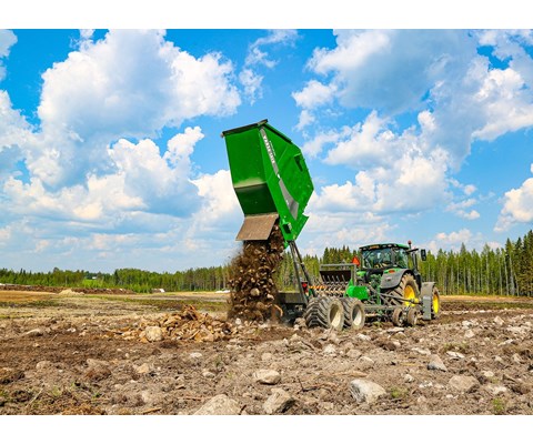 Kivi-Pekka 7 bogie steinplukker