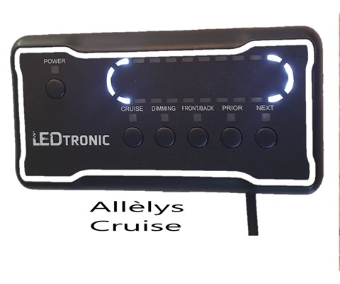 Varselbjelke slim 150 cm