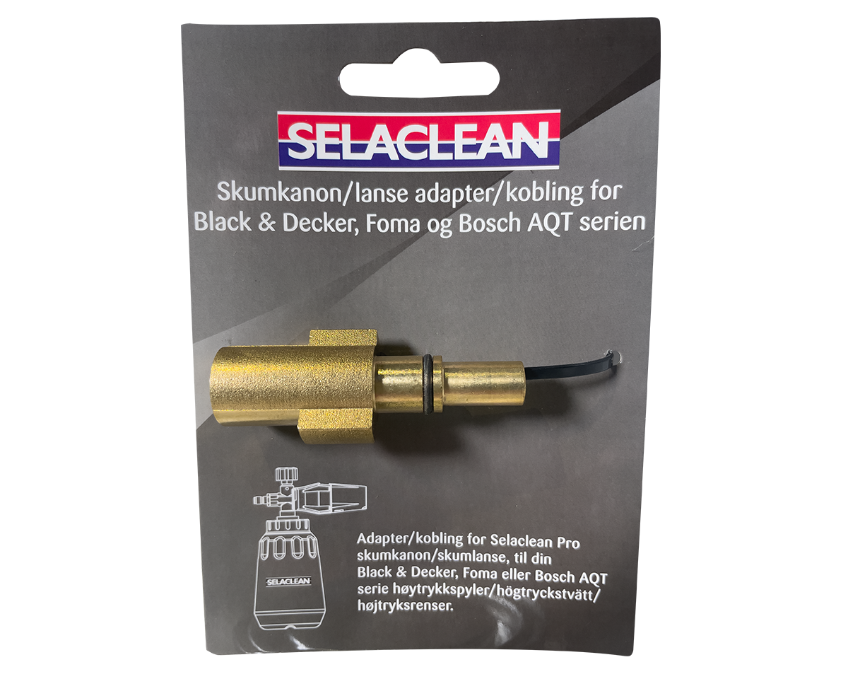 Adapter for Black & Decker, Foma og Bosch AQT