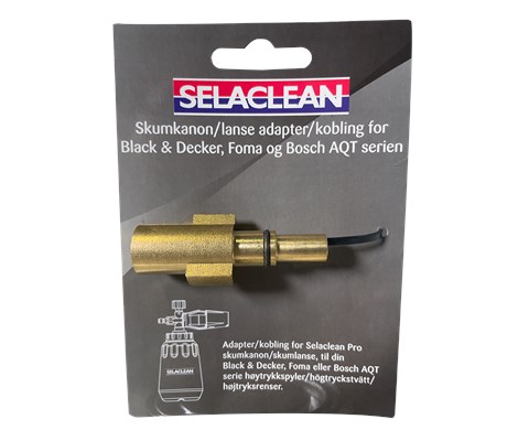 Adapter for Black & Decker, Foma og Bosch AQT