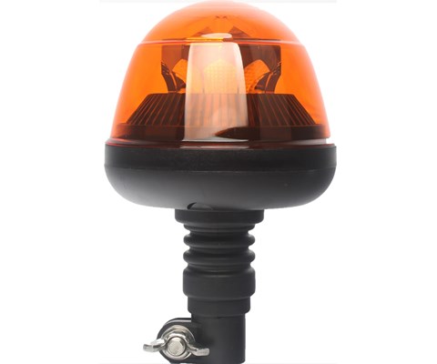Roterende varsellampe med piggfeste