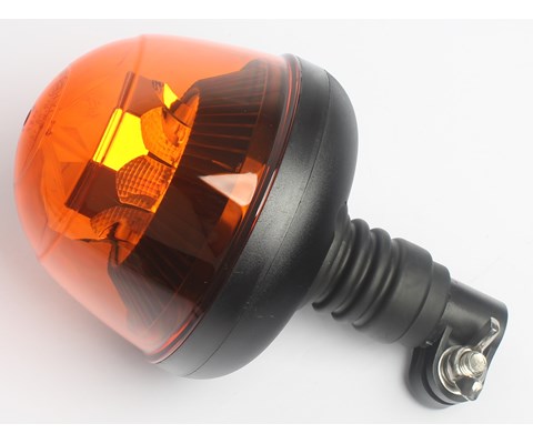 Roterende varsellampe med piggfeste