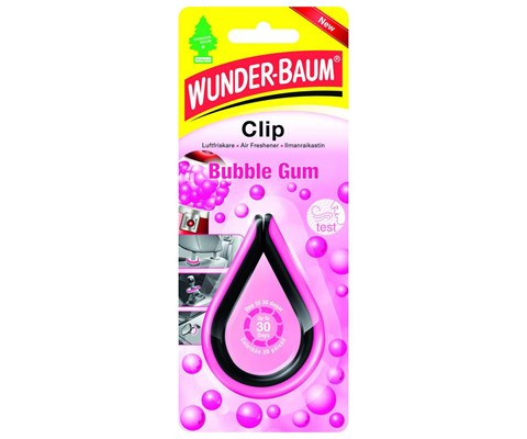 Luftfrisker clip bubble gum