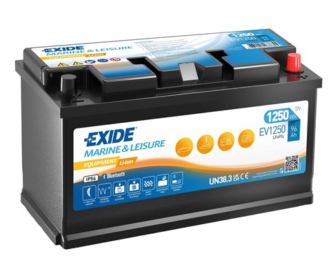 Båt og fritidsbatteri equipment EV1250