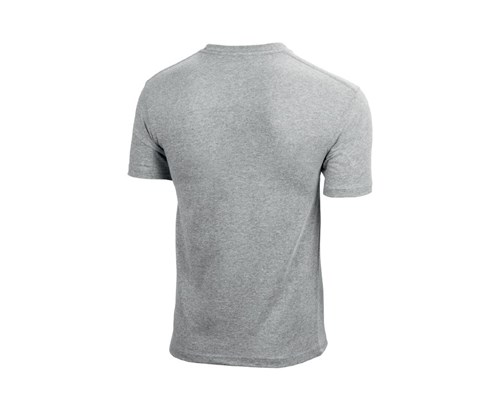 T-skjorte med brystlomme grå