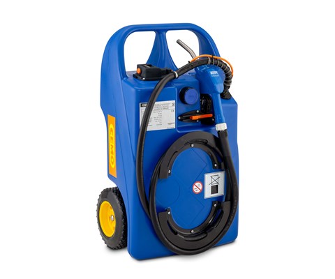 Transporttralle for AdBlue uten CAS lader og batteri 60 L