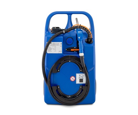 Transporttralle for AdBlue uten CAS lader og batteri 60 L