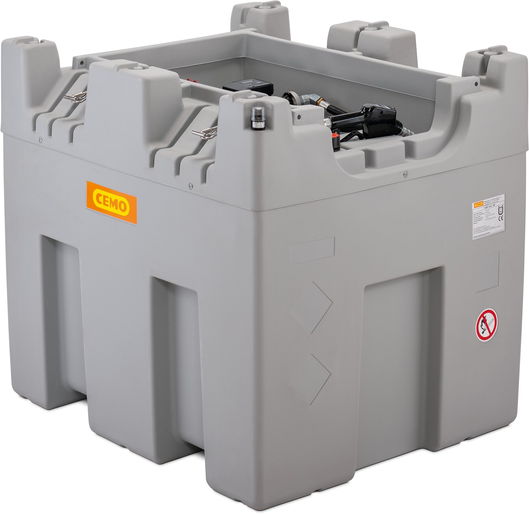 Dieseltank Cube basic innendørs 980 L