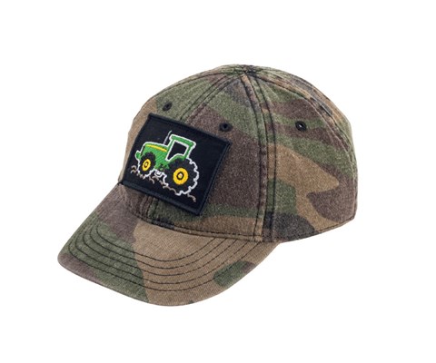 Caps barn camo med traktor