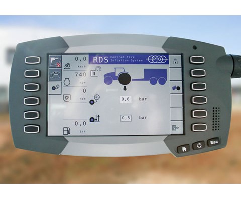 Lufttrykksregulering John Deere 6.145 R/6R155