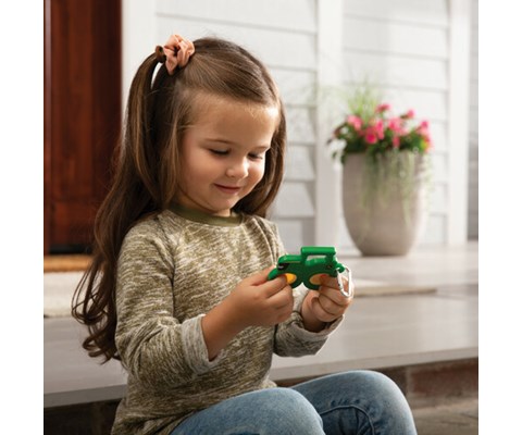 Nøkkelring i plast og silikon