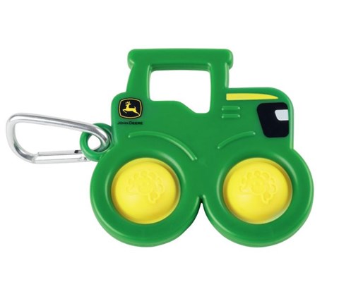 Nøkkelring i plast og silikon