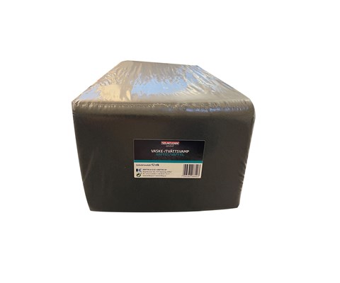 Vaskesvamp vaffel 12 pk