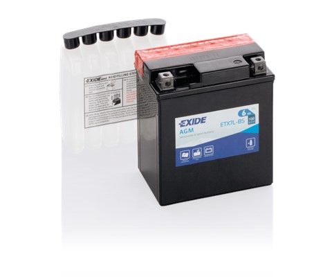 MC batteri AGM 12V 6Ah