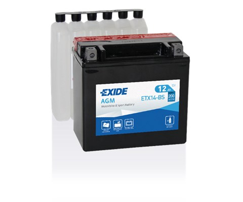 MC batteri AGM 12 V 12Ah