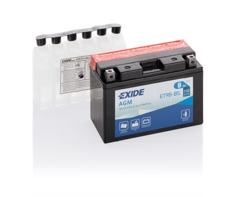 MC batteri AGM 12V 8Ah