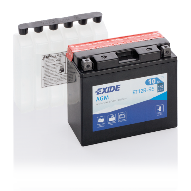 MC batteri AGM 12V 10Ah