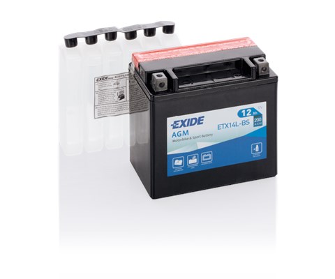 MC batteri AGM ETX14L-BS