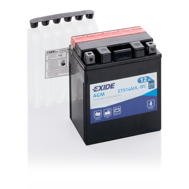 MC batteri AGM 12 Volt