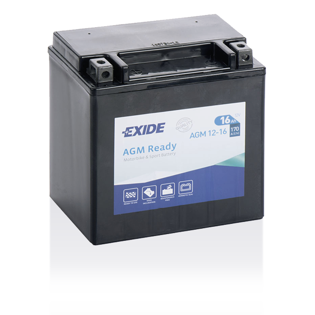 MC batteri AGM 12V 16Ah