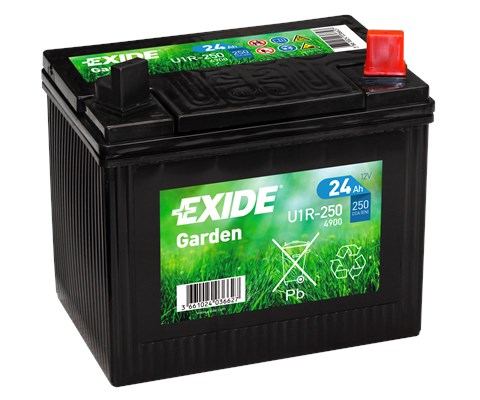 Garden høyre 12V 24Ah batteri
