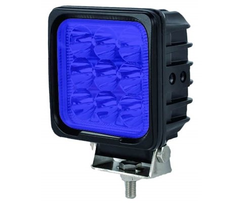 Sprøytelys LED blå spot