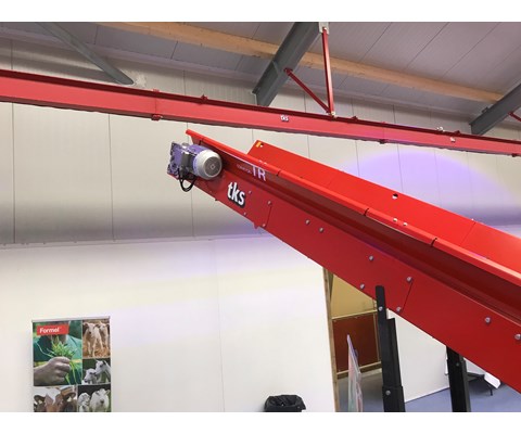 Transportør for grovfôr