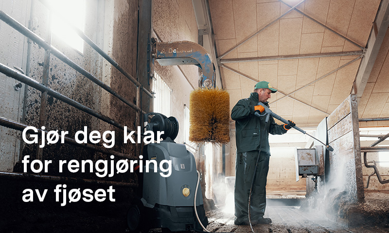 Rengjøring av fjøset
