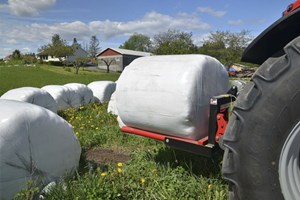 Rundballe håndteringsutstyr