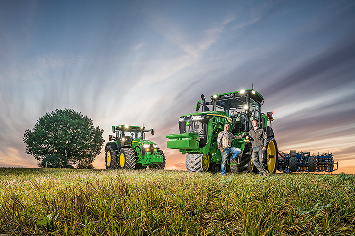 Det finnes en John Deere traktor for alle!