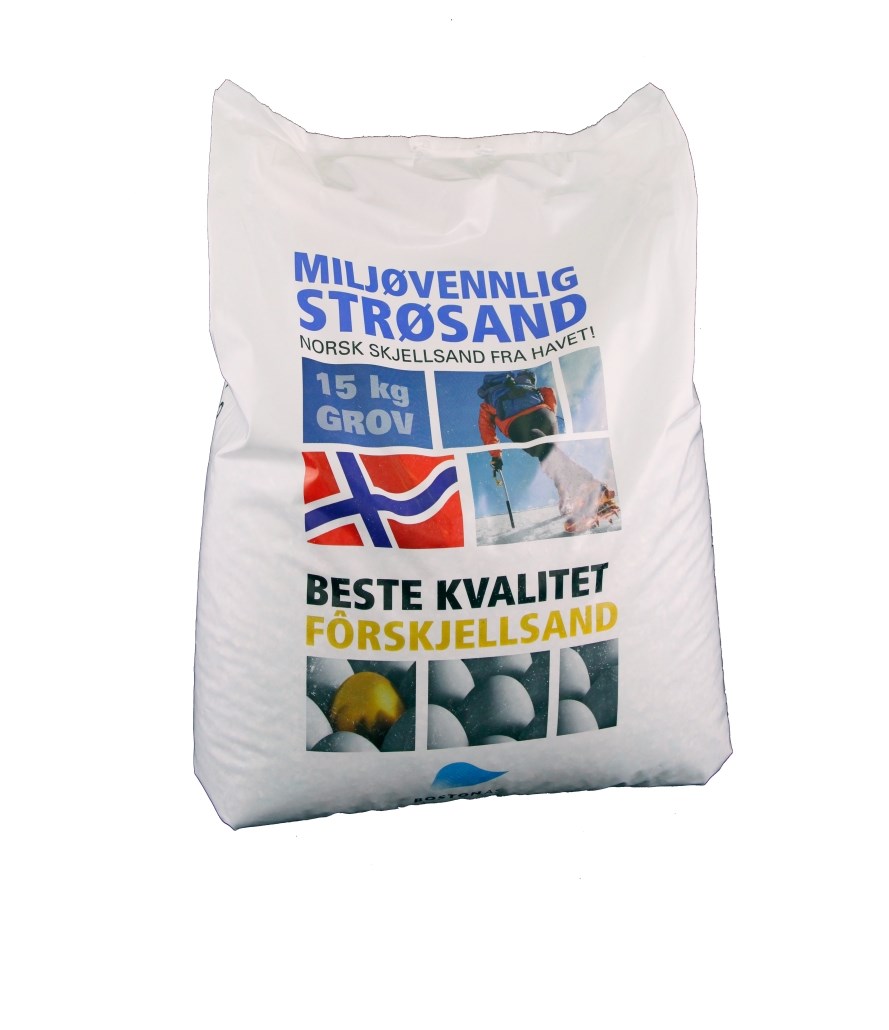 Salg skjellsand